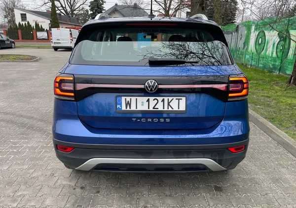 Volkswagen T-Cross cena 78900 przebieg: 127689, rok produkcji 2021 z Rypin małe 121